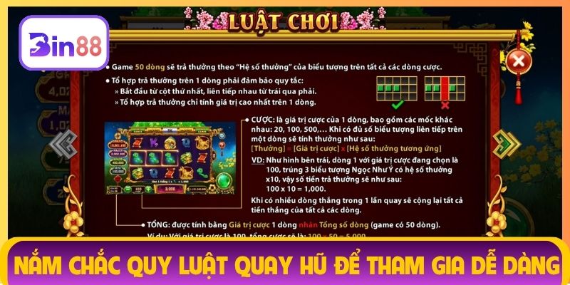 Nắm chắc quy luật quay hũ để tham gia dễ dàng